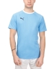 PADEL TENNIS Jersey shirt PUMA team LIGA Short sleeves polyester round neck Light Blue