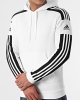 Kapuzenpullover Adidas Squadra 21 Sweat Baumwollfleece Mann Weiß