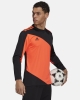 goalkeeper shirt Addias SQUADRA 21 GOALKEEPER JERSEY long sleeves with protection black orange man