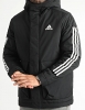  Giubbotto Giubbino Padded jacket UOMO Adidas Utilitas 3-Stripes Nero