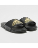 Adidas ADILETTE Comfort UNISEX Black Gold Shower Sea Pool Rubber Slippers