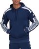 Adidas Squadra 21 Sweat Baumwoll-Fleece-Hoodie für Herren in Blau