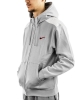 Hooded Sweatshirt Sports Jacket Nike Sportswear Fleece Fz Hoodie Bb cotton Men&#39;s Grey