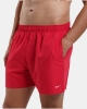  Costume da Bagno pantaloncini shorts UOMO Nike ESSENTIAL Volley 5 Rosso