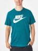 T-Shirt Freizeit Nike NSW TEE ICON FUTURA Petrol Green